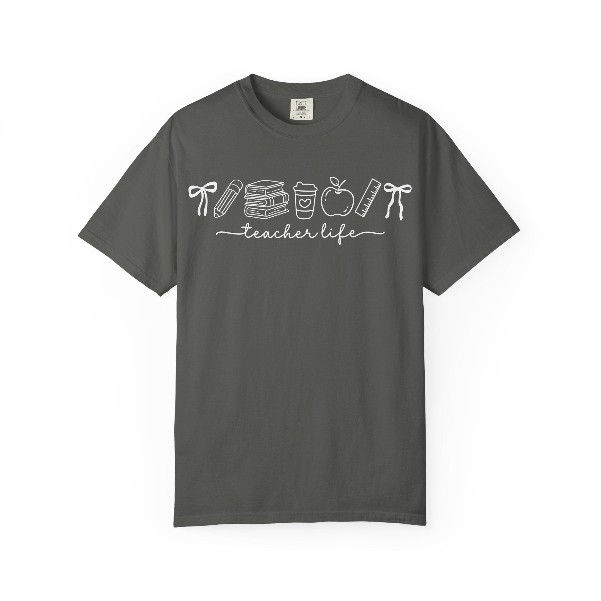 Teacher T-Shirt — Minimal Vintage Cream Tee