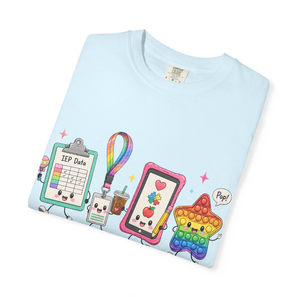 Teacher Tech Friends Graphic T-Shirt — IEP data