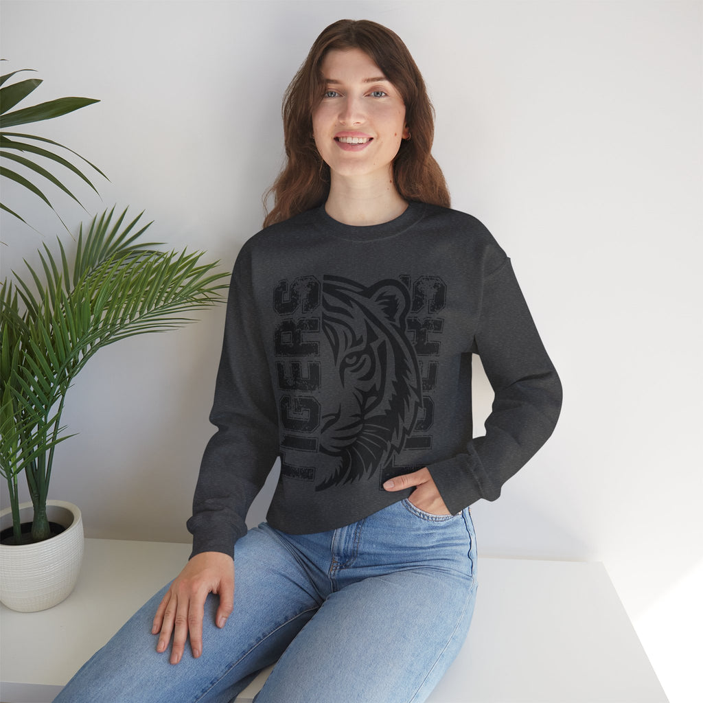 Tiger Mascot Crewneck Sweatshirt