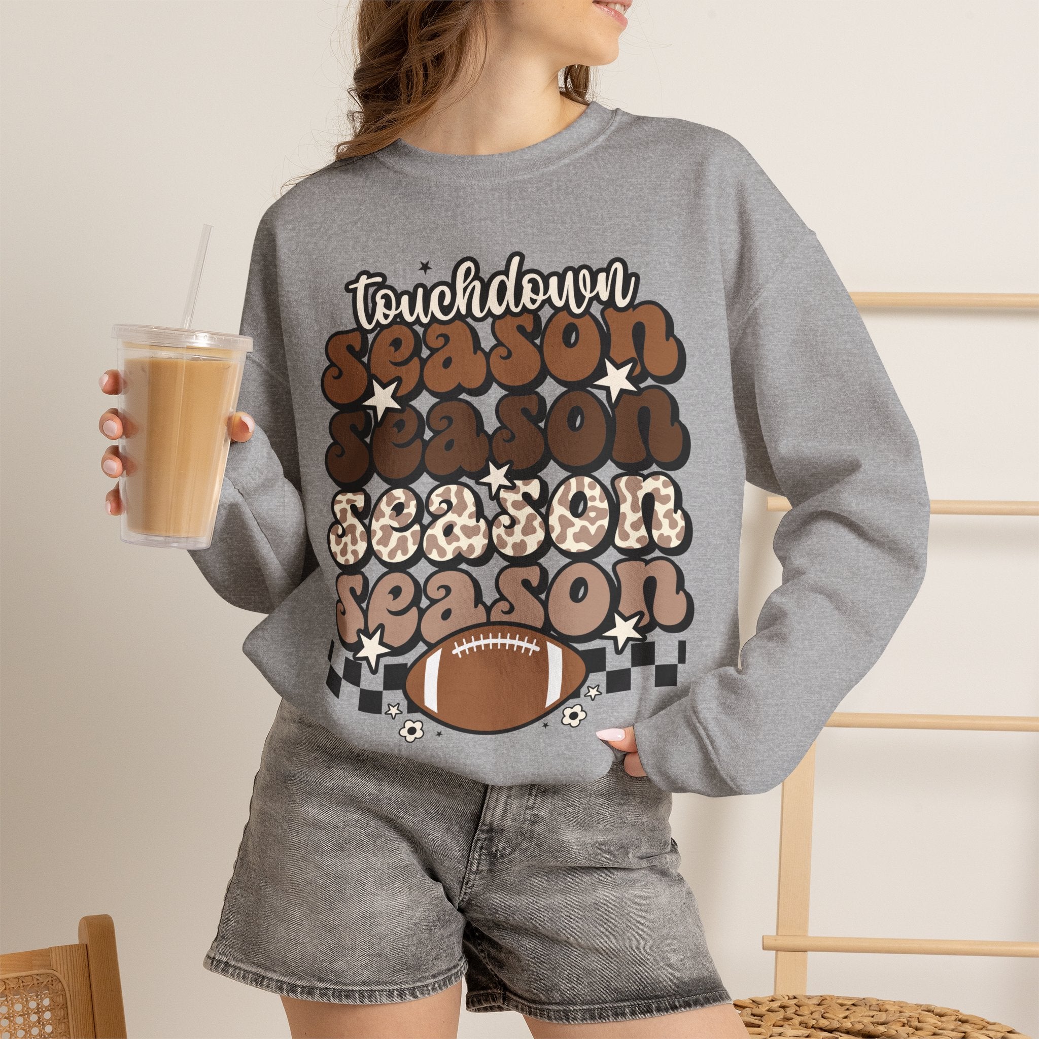 Touchdown Season Unisex Heavy Blend™ Crewneck Sweatshirt