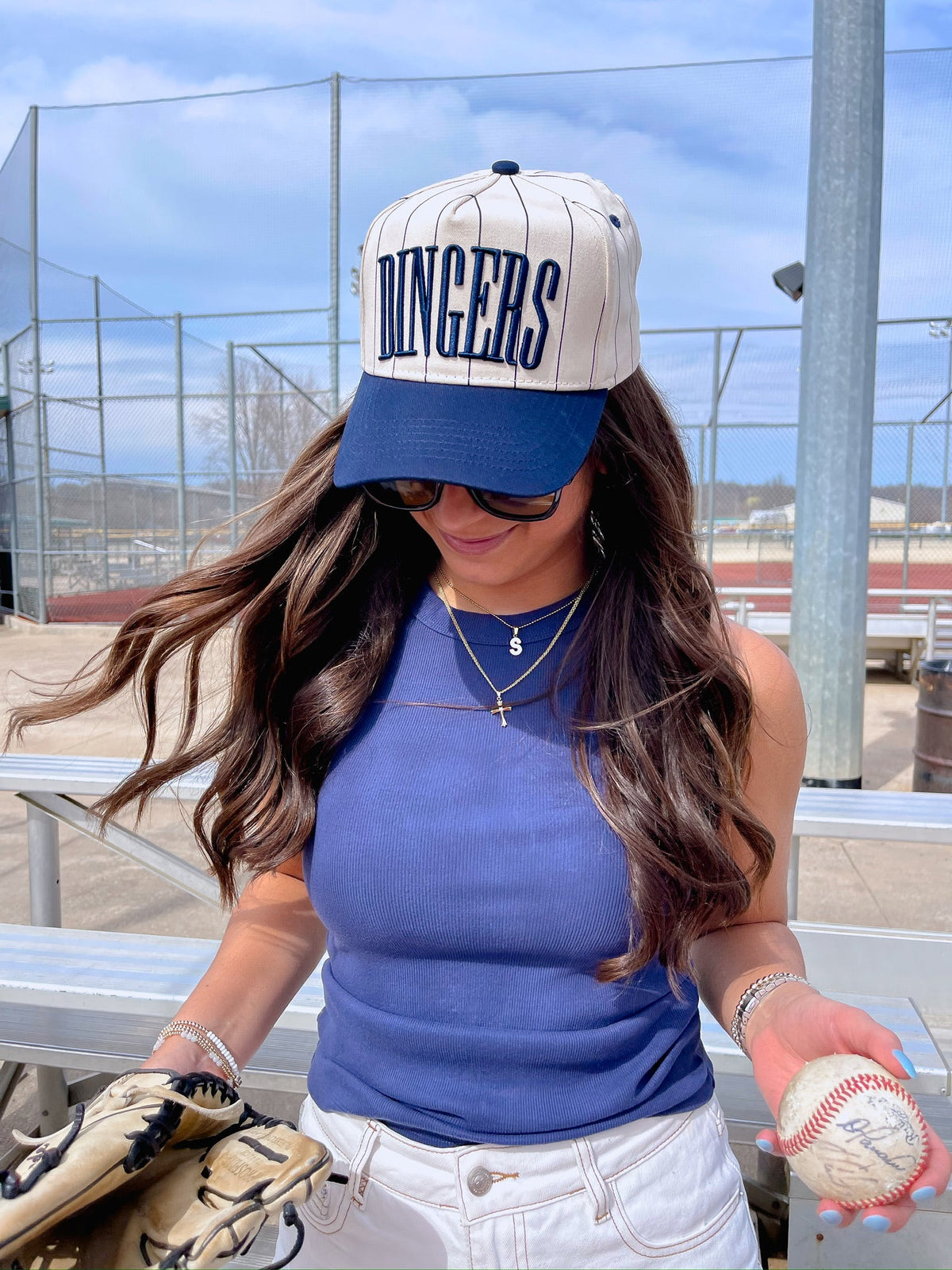 Dingers - Stripe Vintage Trucker Hat